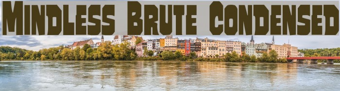 Mindless Brute Condensed Font examples