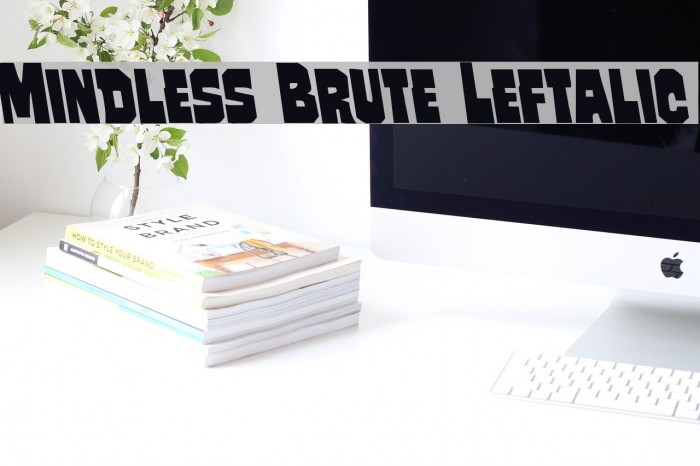 Mindless Brute Leftalic Example 3