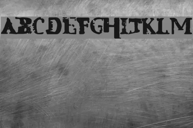 Mindless Self Indulgence Font examples