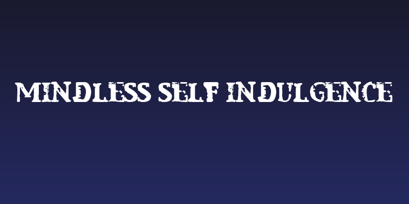Mindless Self Indulgence Social Header