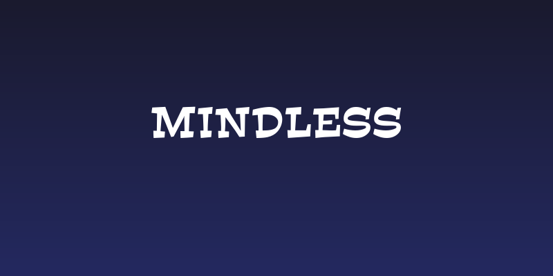 Mindless Social Header