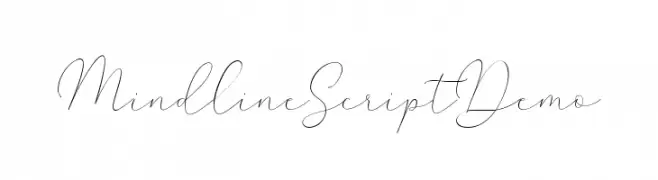 MindlineScriptDemo  Free Fonts Download