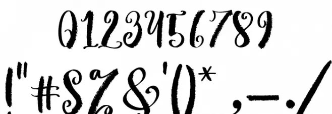 Mindset Font Alte caractere