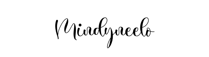 Mindyneelo  font caratteri gratis