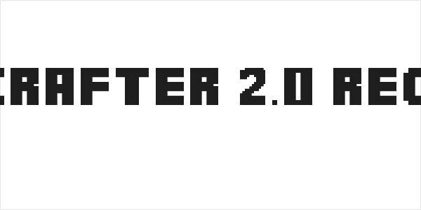 MineCrafter 2.0 Regular Logo
