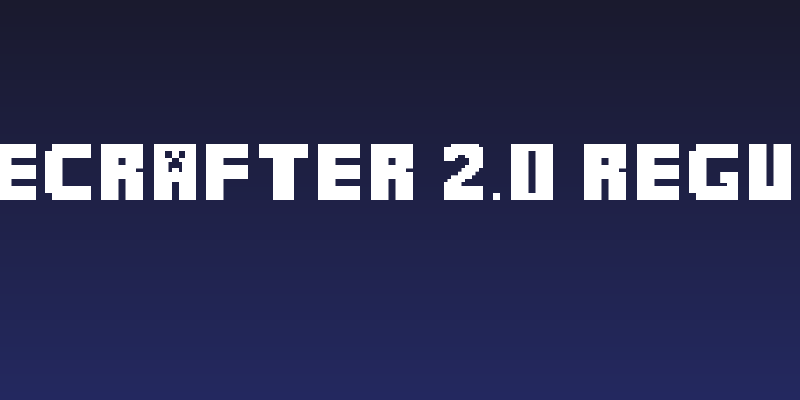 MineCrafter 2.0 Regular Social Header
