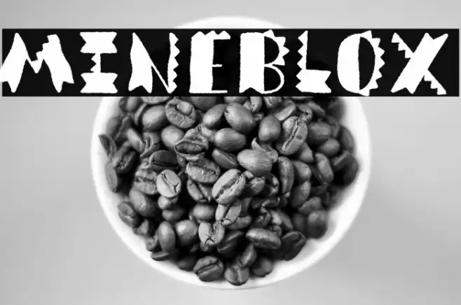 Mineblox Font examples