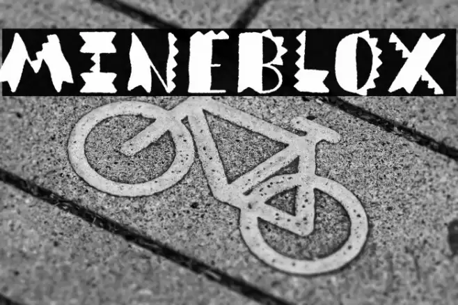 Mineblox Font examples