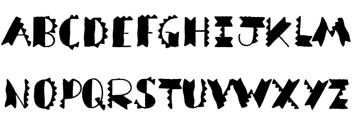 Mineblox Font LOWERCASE