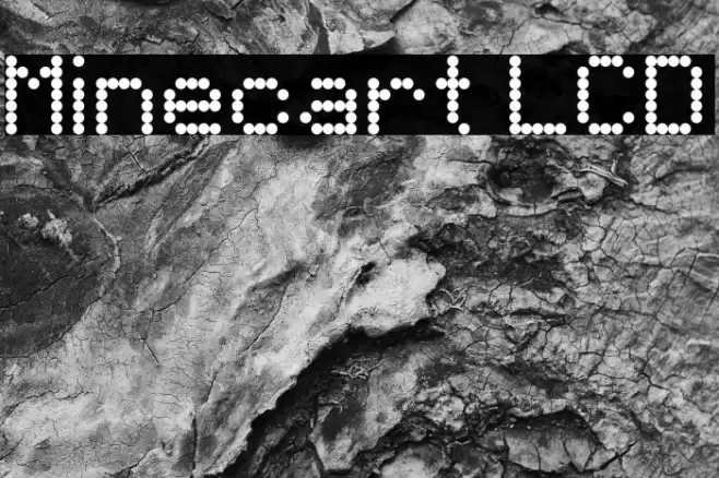 Minecart LCD フォント examples