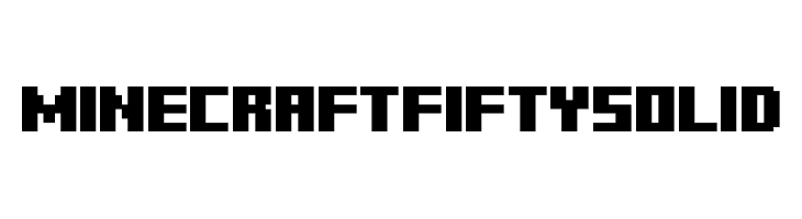 Minecraft PE font by KiddieFonts