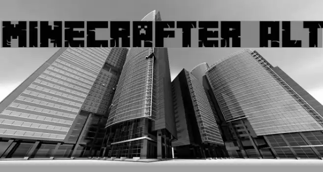 Minecrafter Alt Font examples