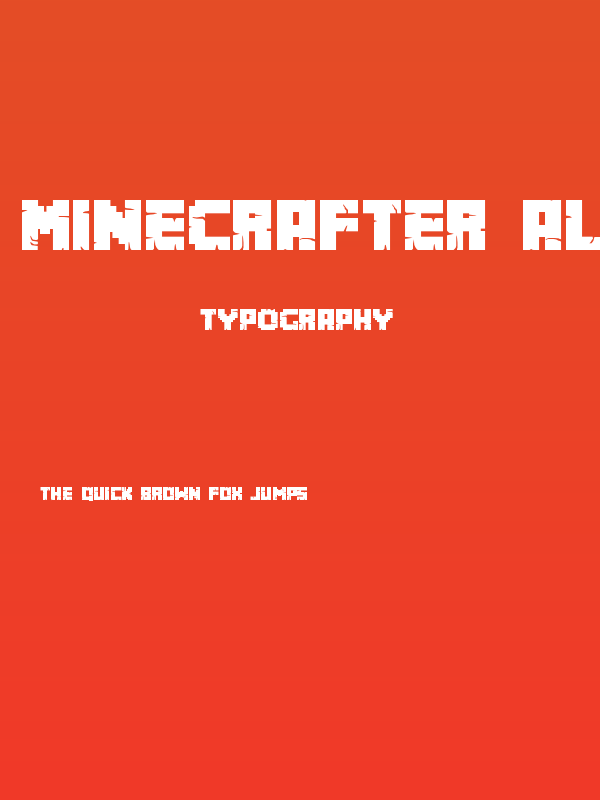 Minecrafter Alt Poster