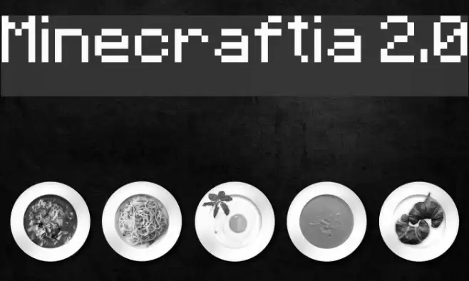 Minecraftia 2.0 Font examples