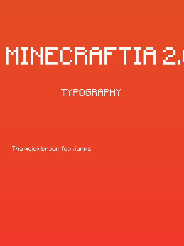 Minecraftia 2.0 Poster