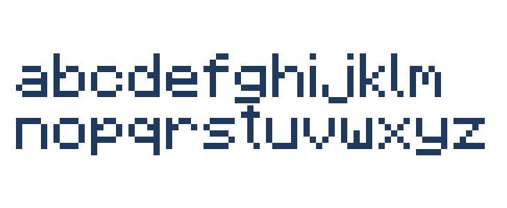 Minecraftia 2.0 Lowercase