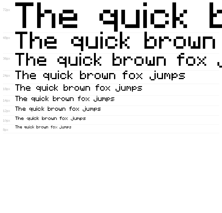 Minecraftia Regular Waterfall