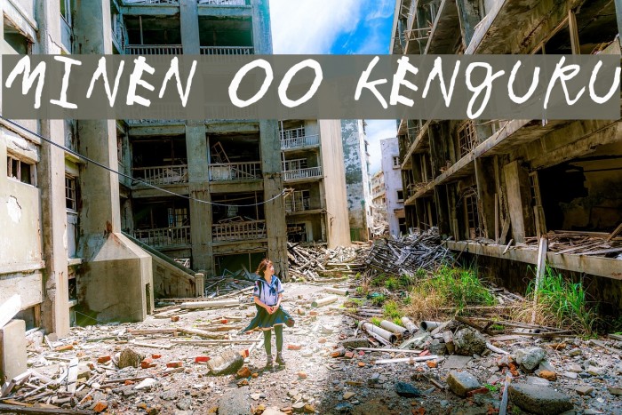Minen oo kenguru Font examples
