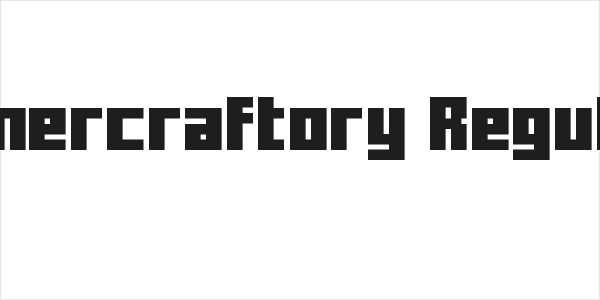 Minercraftory Regular Logo