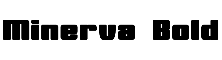 Minerva Bold  Frei Schriftart Herunterladen