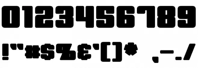 Minerva Bold Font OTHER CHARS