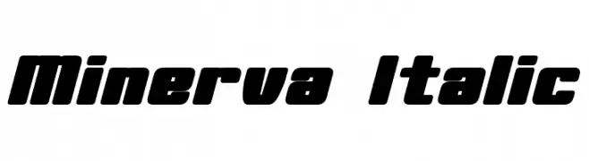Minerva Italic  免费字体下载