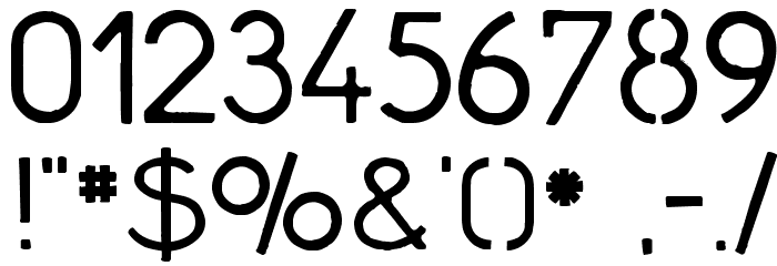 Minerva16 Font OTHER CHARS