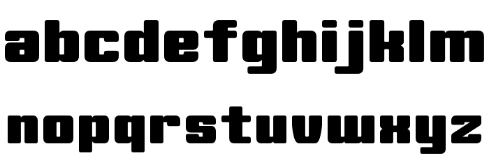 Minerva Font LOWERCASE