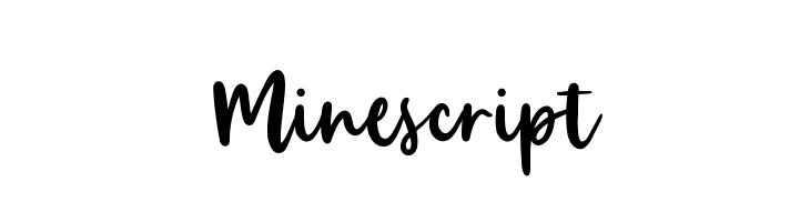 Minescript  Descarca Fonturi Gratis