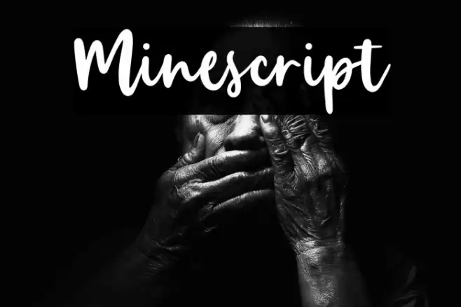 Minescript Font examples