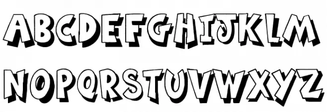 Ming in Bling Caratteri MINUSCOLO