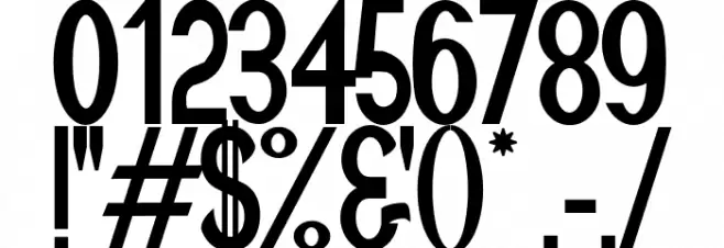 Minguarana Font OTHER CHARS