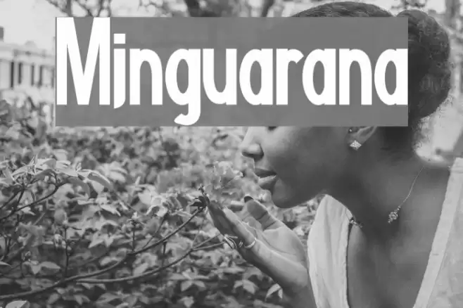 Minguarana Font examples