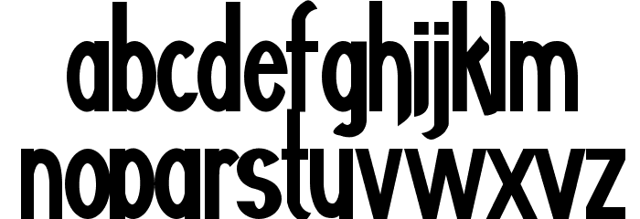 Minguarana Font LOWERCASE