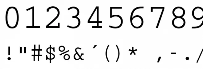 MinhQuân 1.1 Font OTHER CHARS