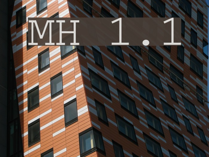 MinhQuânH 1.1 Font examples
