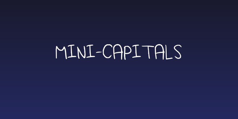 Mini-Capitals Social Header