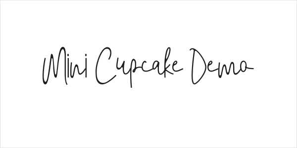 Mini Cupcake Demo Logo
