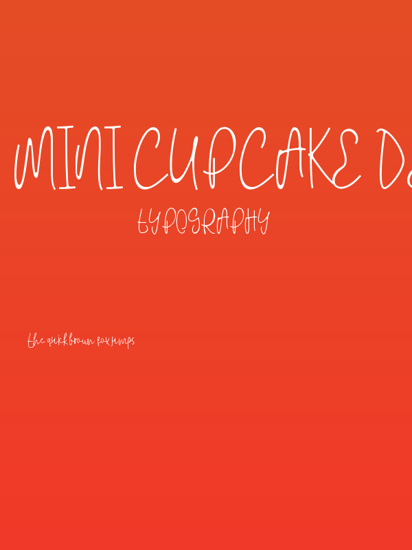 Mini Cupcake Demo Poster