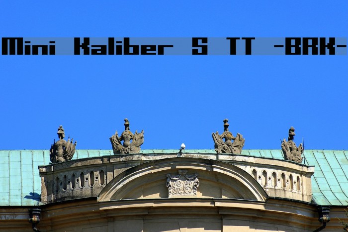 Mini Kaliber S TT -BRK- Font examples