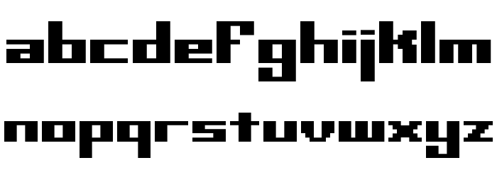 Mini Kaliber S TT -BRK- Font LOWERCASE