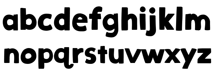 Mini Moment Font LOWERCASE