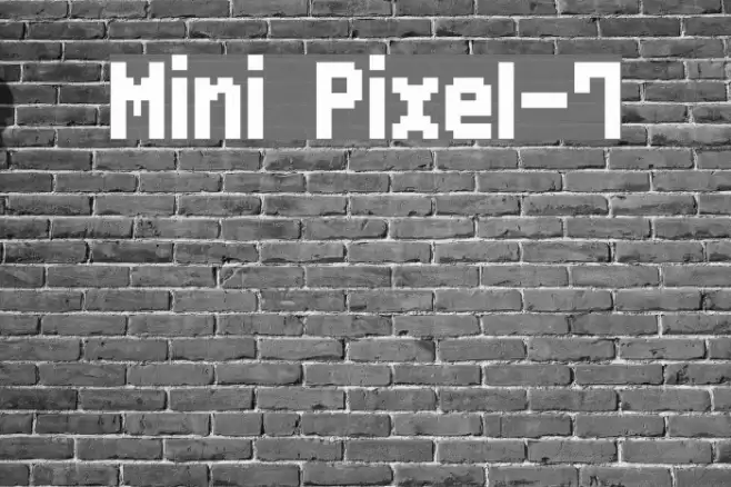 Mini Pixel-7 Polices examples