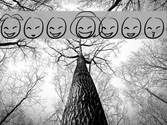 Mini Smile Font examples