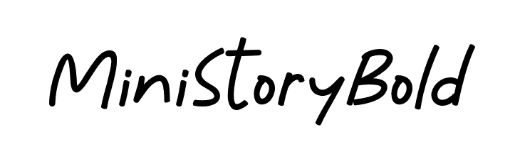Mini Story Bold  لخطوط تنزيل