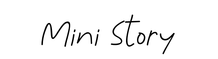 Mini Story  フリーフォントのダウンロード