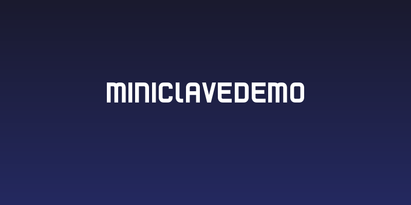 Mini clave DEMO Social Header