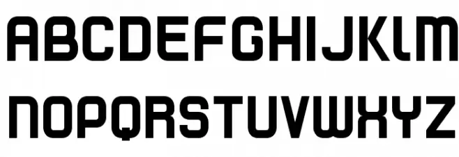 Mini clave DEMO Schriftart Kleinbuchstaben