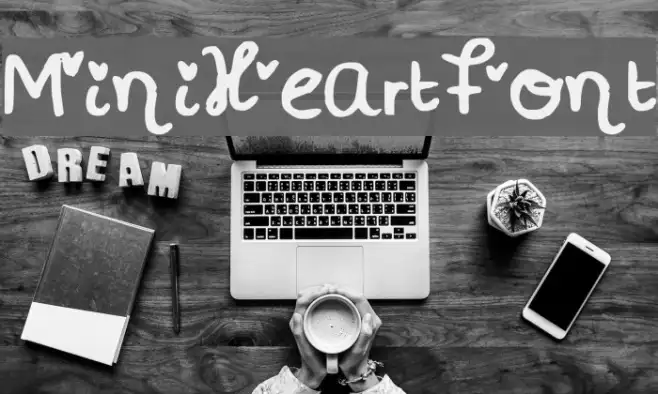 MiniHeartFont Example 3