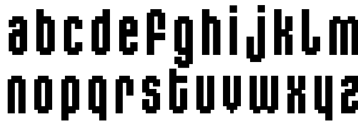 MiniJasc Font LOWERCASE